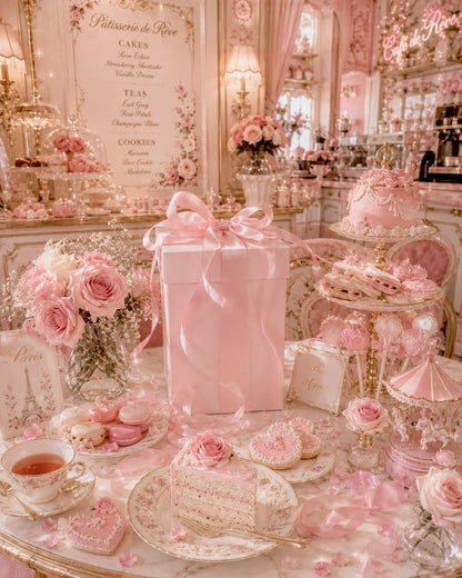 Sweet Tooth Girly Box - food & drink products only 🍰🎀🍓